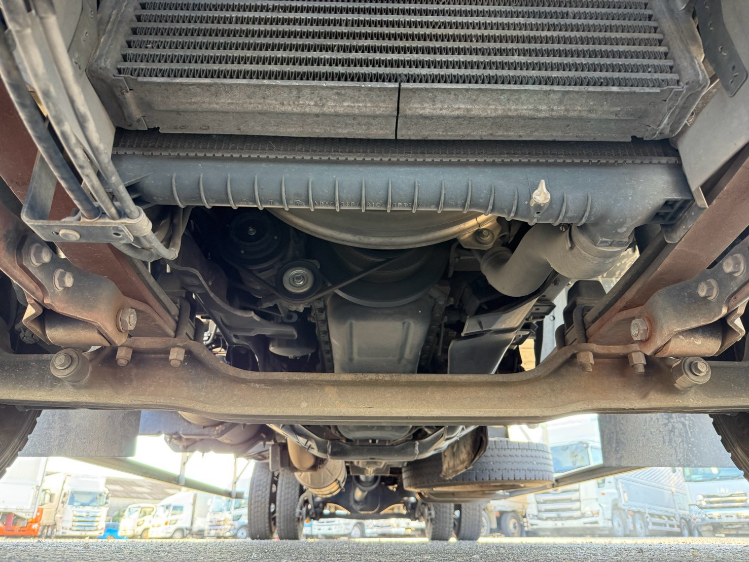 日野 中型ワイド  アルミウィング TPG-FD7JLAG